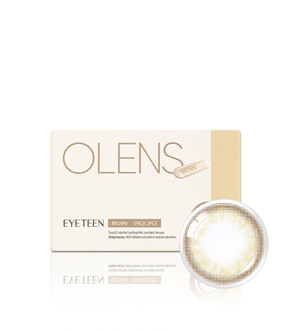 Olens EyeTeen Brown Monthly Colored Contacts - Image 7