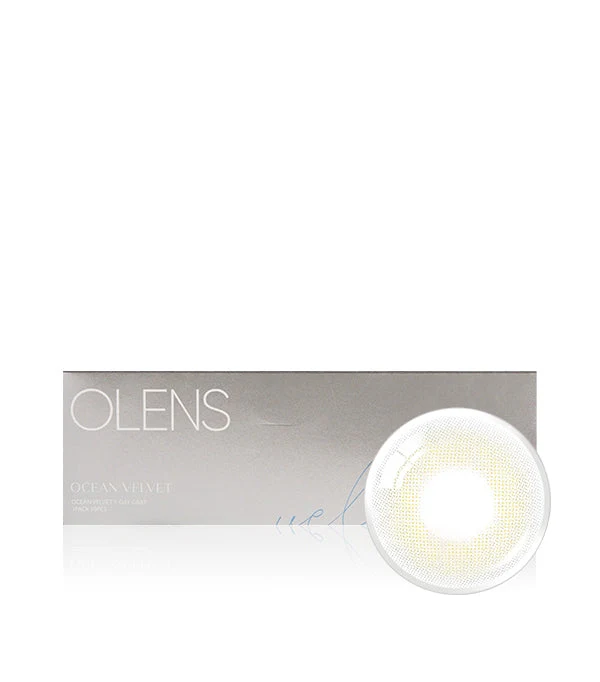 OLENS 1-Day Ocean Velvet Gray Contact Lenses (10 Pack) - Image 7