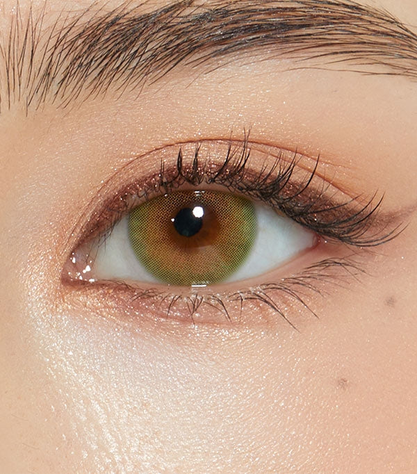 OLENS 1-Day Ocean Velvet Green Contact Lenses (10 Pack) - Image 2
