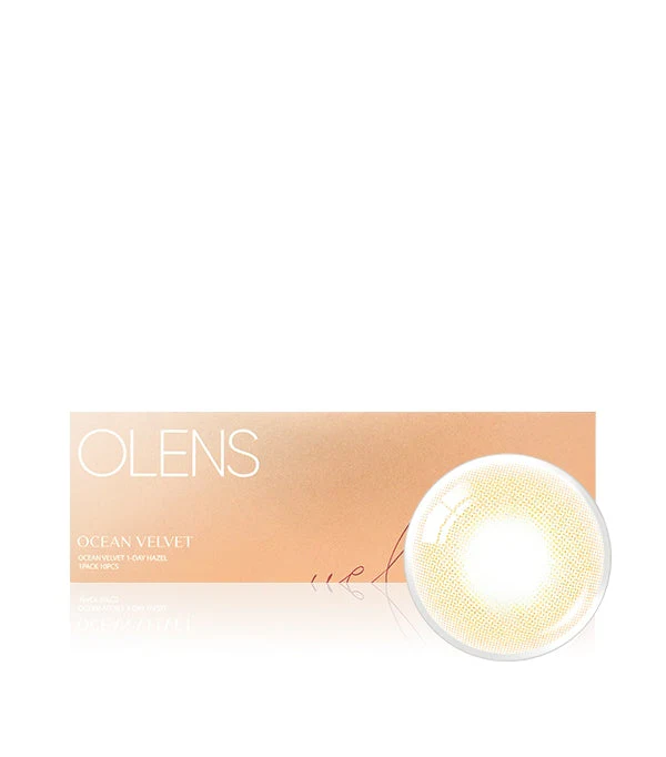 OLENS 1-Day Ocean Velvet Hazel Contact Lenses (10 Pack) - Image 7