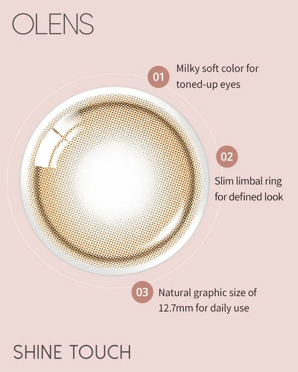 OLENS 1-Day Shine Touch Milky Brown (20 Pack) - Image 6