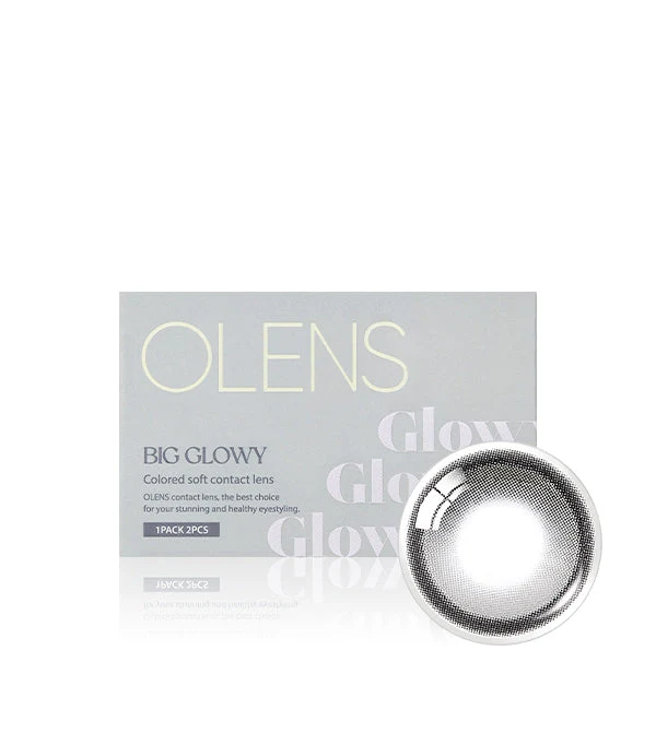OLENS Big Glowy Gray Monthly Contact Lenses (2 Pack) - Image 6