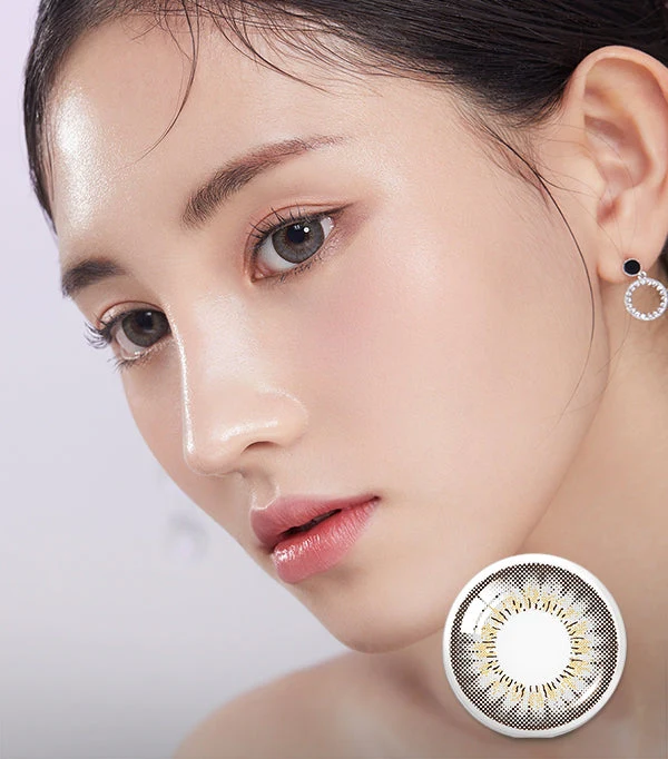 OLENS Chandelier Gray 6 months disposable Contact Lenses (1 Lens) - Image 4