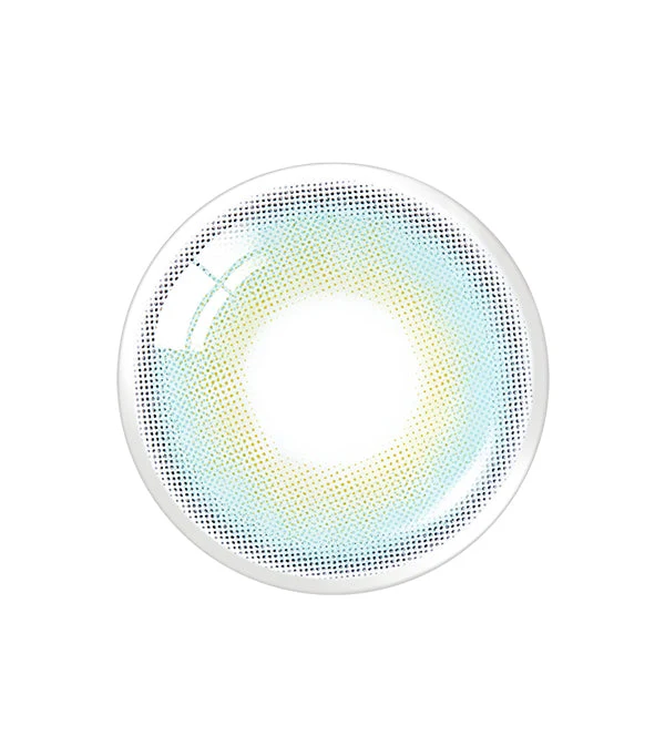 Olens Daily Colored Contacts French Shine Aqua (10p) - Image 5