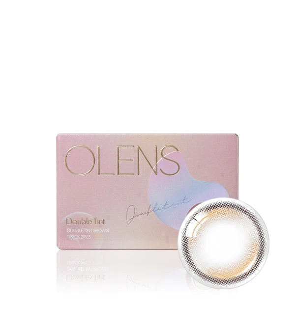 Olens Double Tint Brown Monthly Circle Lenses - Image 7