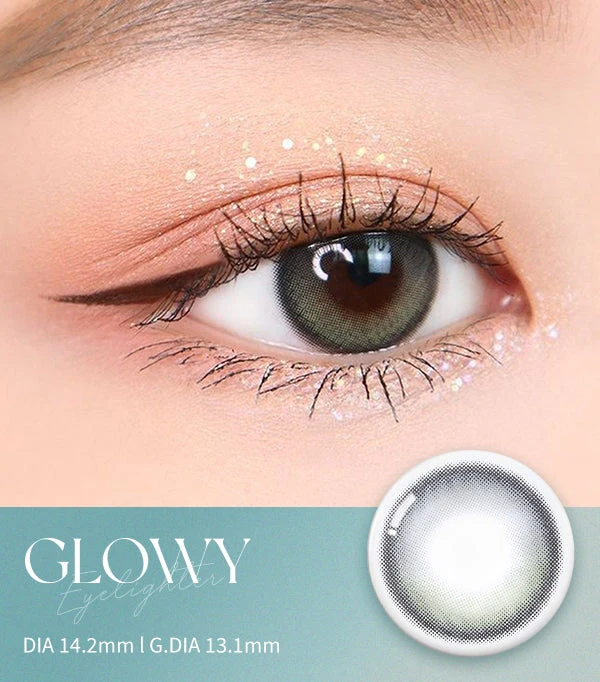Olens Glowy Ash Gray Monthly Circle Lenses - Image 5