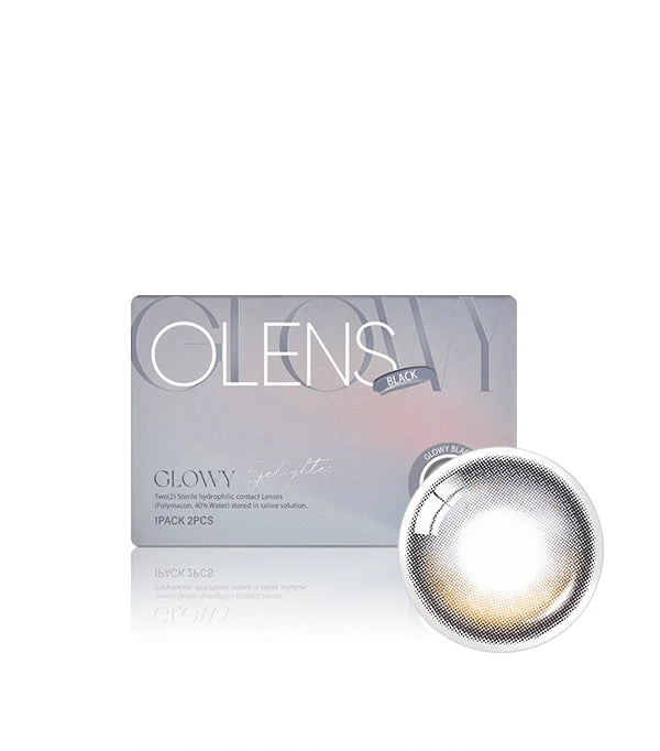 Olens Glowy Black Monthly Circle Lenses (2p) - Image 7