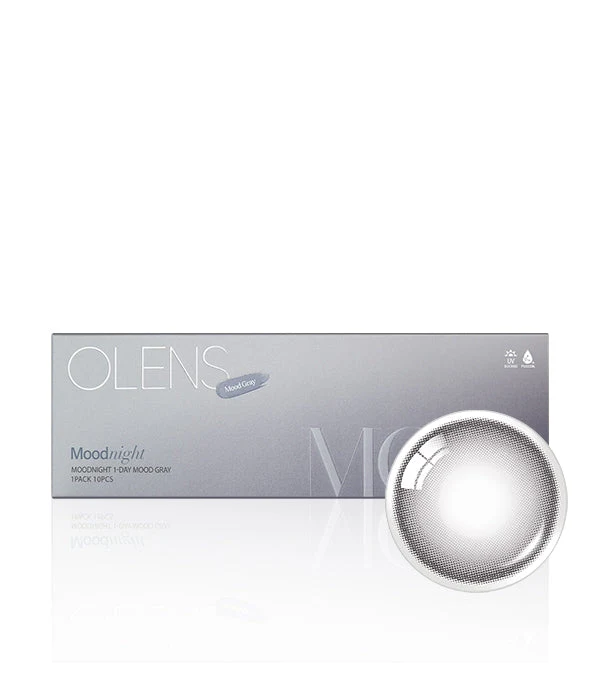 Olens Mood Night 1 Day Mood Gray Colored Contact Lenses - Image 7
