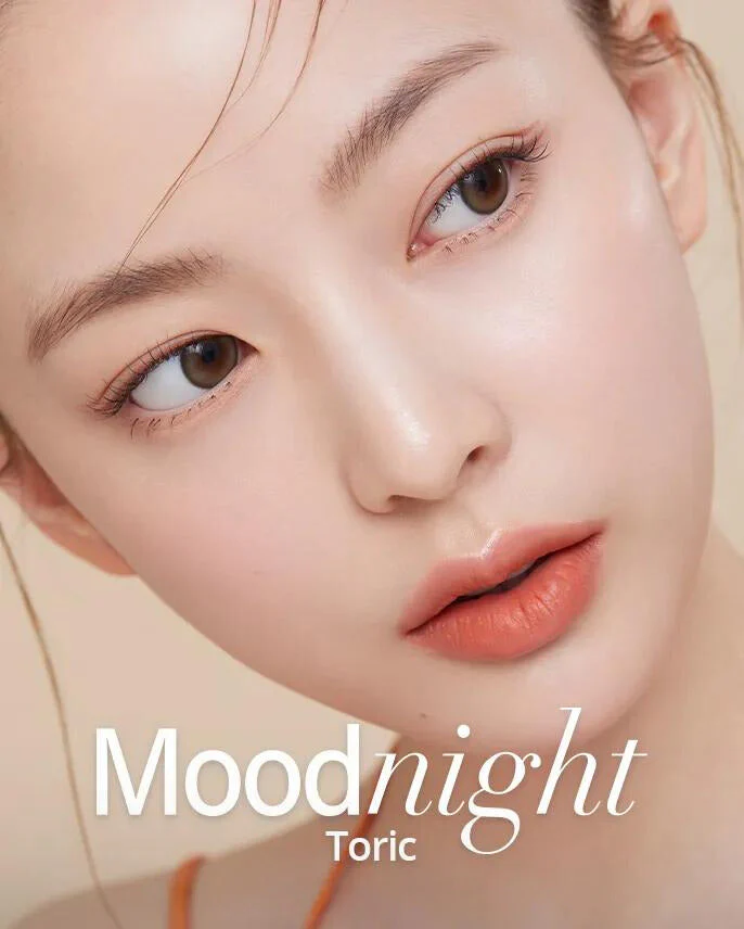OLENS MoodNight Brown Toric for Astigmatism Monthly Lenses (2 Pack)