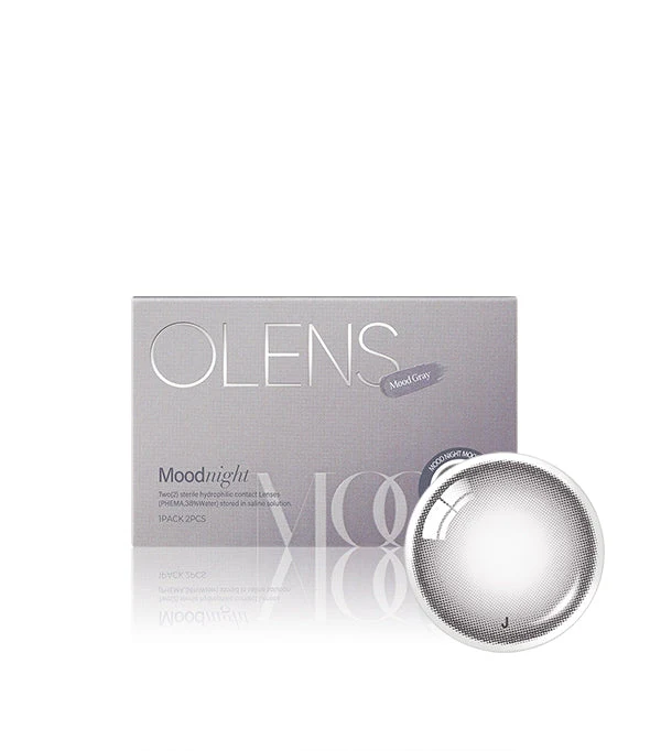 Olens MoodNight Gray Toric for Astigmatism Monthly Lenses (2 Pack) - Image 9