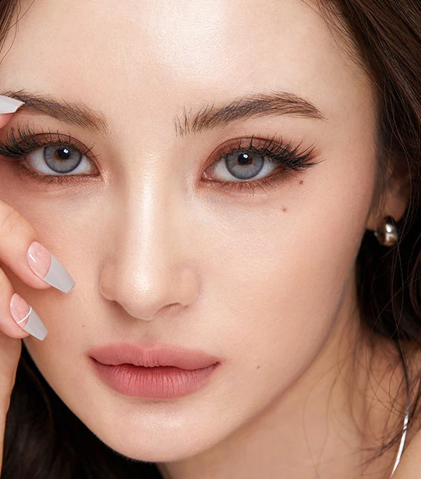 Olens Nella 1Day Ash Gray Colored Contact Lenses (10p) - Image 3