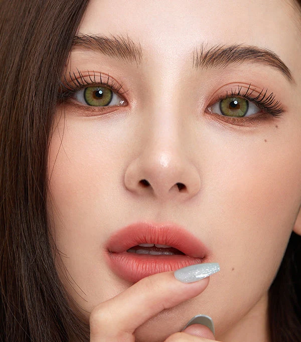 Olens Nella Ash Olive Monthly Colored Contacts (2p) - Image 3