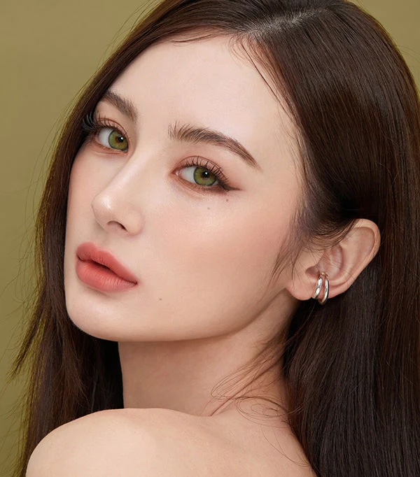 Olens Nella Ash Olive Monthly Colored Contacts (2p) - Image 4