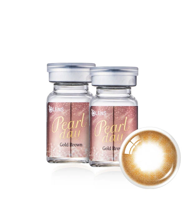 OLENS Pearl Day Gold Brown (1 Lens) - Image 4