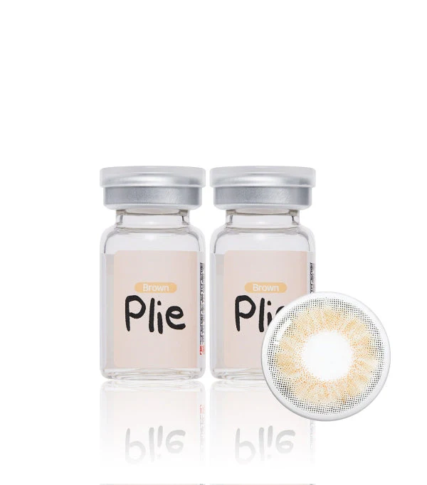 OLENS Plie Brown 6 months disposable Colored Contacts (1 Lens)