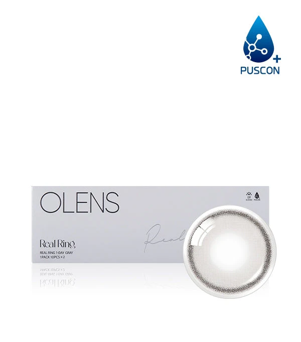 Olens Real Ring 1 Day Gray Circle Lenses - Image 7