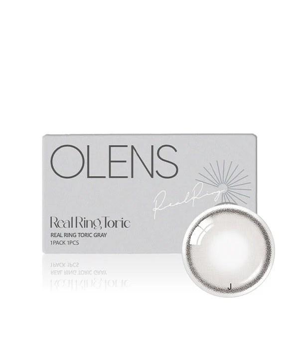 Olens Real Ring Gray Toric Monthly Circle Lenses (2 Pack) - Image 7