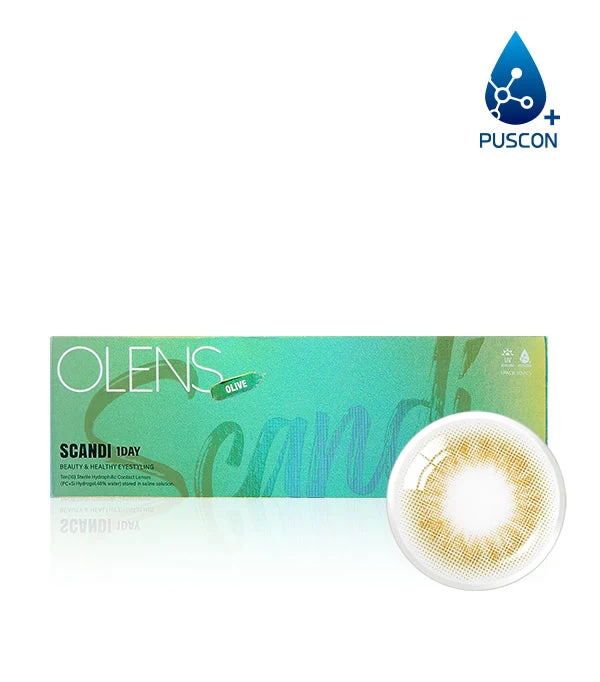 OLENS Scandi 1-Day Olive Contact Lenses (10 Pack) - Image 7