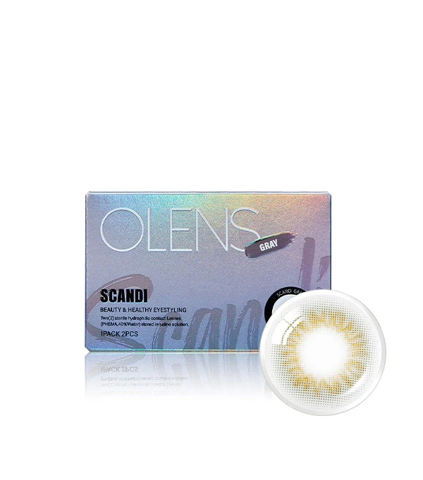 Olens Scandi Gray Monthly Contact Lenses (2 Pack) - Image 7