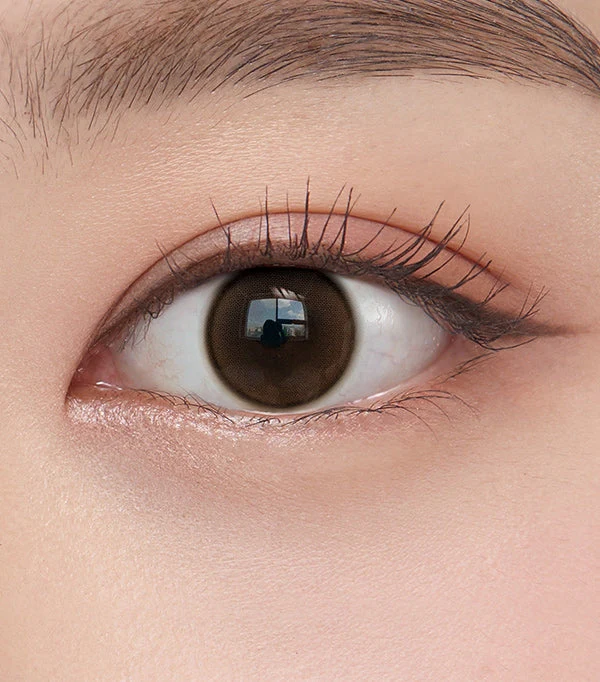 OLENS Shine Touch Milky Choco Monthly Contact Lenses (2 Pack) - Image 2