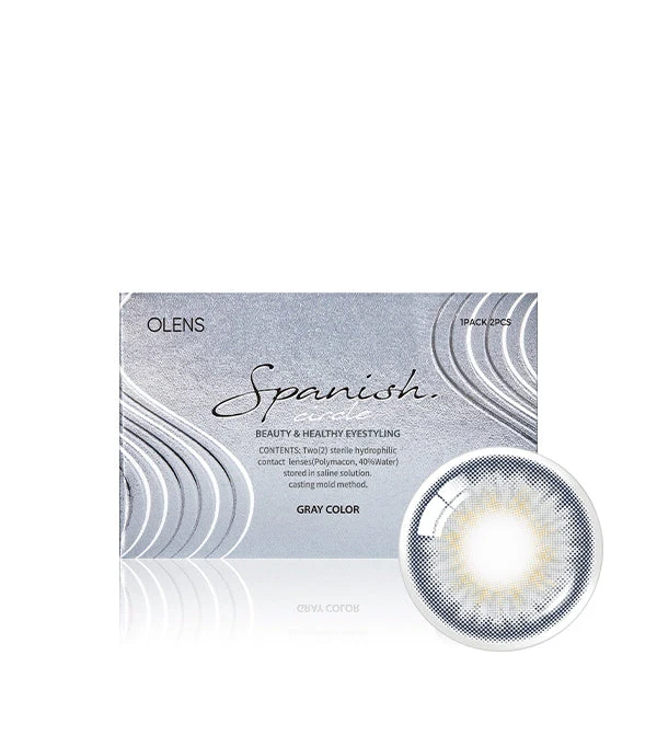 OLENS Spanish Circle Gray Monthly Colored Contacts (2 Pack) - Image 7